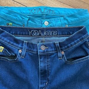 TWO pair EUC Yoga Jeans
